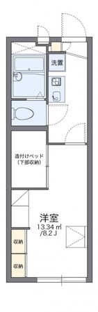 レオパレス慶弐番館の物件間取画像